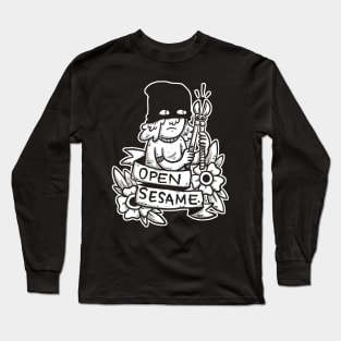 Open Sesame. (Solid.) Long Sleeve T-Shirt